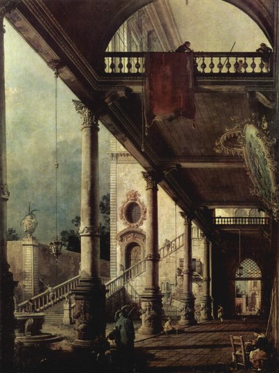 The Arbor by Francesco Guardi